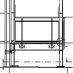 Ausschnitt einer technischen Zeichnung von einem Vorstellbalkon