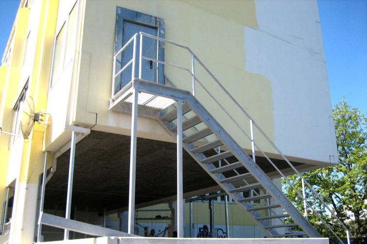 Stahltreppen - Gawron & Co. Metallbau Stahlbau Zaunbau