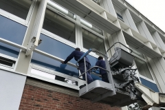 Sonnenschutz, Stahlkonstruktion, Stahlbau, Montage Gawron