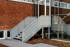 Außentreppe  Stahlkonstruktion  Stahlbau Gawron